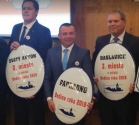 Slávnostné odovzdávanie ocenení v súťaži Dedina roka 2019 Slávnostné odovzdávanie ocenení v súťaži Dedina roka 2019