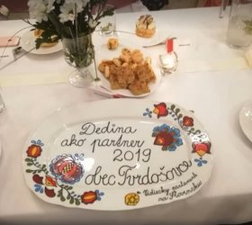 Slávnostné odovzdávanie ocenení v súťaži Dedina roka 2019 Slávnostné odovzdávanie ocenení v súťaži Dedina roka 2019