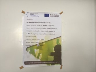 Diskusia na Strednej škole spojenej v Banskej  Bystrici v projekte Vidiecka mládež v regióne