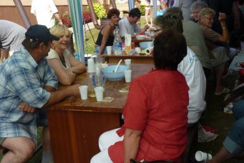 Rokovanie v Hradišti 27.8.2011 s partnerskými organizáciami z Maďarska Rokovanie v Hradišti 27.8.2011 s partnerskými organizáciami z Maďarska