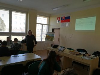 Diskusia na Strednej odbornej škole agrotechnickej v Topoľčanoch z projektu Vidiecka mládež v regióne Diskusia na Strednej odbornej škole agrotechnickej v Topoľčanoch z projektu Vidiecka mládež v regióne