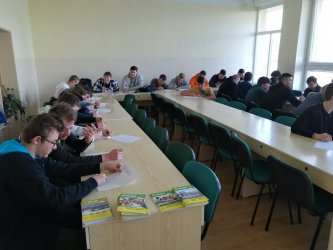 Diskusia na Strednej odbornej škole agrotechnickej v Topoľčanoch z projektu Vidiecka mládež v regióne Diskusia na Strednej odbornej škole agrotechnickej v Topoľčanoch z projektu Vidiecka mládež v regióne