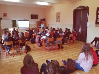 Workshop na Strednej odbornej škole pedagogickej v Turčianskych Tepliciach z projektu Vidiecka mládež v regióne Workshop na Strednej odbornej škole pedagogickej v Turčianskych Tepliciach z projektu Vidiecka mládež v regióne