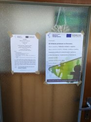 Okrúhly stôl - diskusia na obecnom úrade obce Miklušovce z projektu Vidiecka mládež v regióne