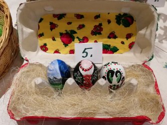 Hlasovanie za najkrajšiu kraslicu súťaže Vandrovalo vajce 2019