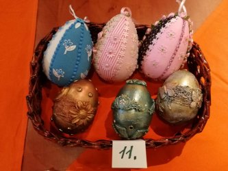 Hlasovanie za najkrajšiu kraslicu súťaže Vandrovalo vajce 2019