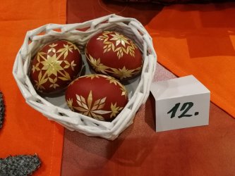 Hlasovanie za najkrajšiu kraslicu súťaže Vandrovalo vajce 2019