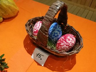 Hlasovanie za najkrajšiu kraslicu súťaže Vandrovalo vajce 2019