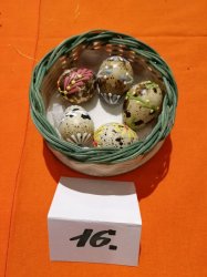 Hlasovanie za najkrajšiu kraslicu súťaže Vandrovalo vajce 2019