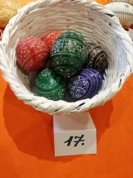 Hlasovanie za najkrajšiu kraslicu súťaže Vandrovalo vajce 2019