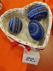 Hlasovanie za najkrajšiu kraslicu súťaže Vandrovalo vajce 2019