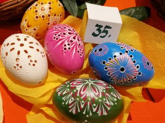 Hlasovanie za najkrajšiu kraslicu súťaže Vandrovalo vajce 2019