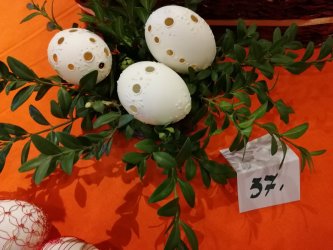 Hlasovanie za najkrajšiu kraslicu súťaže Vandrovalo vajce 2019