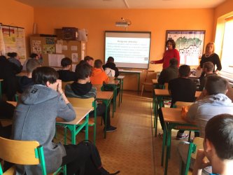 Workshop projektu Vidiecka mládež v regióne na Spojenej škole v Poltári Workshop projektu Vidiecka mládež v regióne na Spojenej škole v Poltári