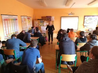 Workshop projektu Vidiecka mládež v regióne na Spojenej škole v Poltári Workshop projektu Vidiecka mládež v regióne na Spojenej škole v Poltári