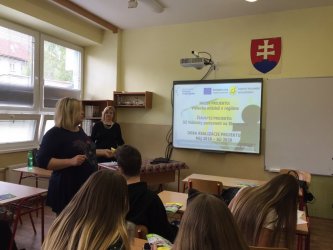 Diskusia projektu Vidiecka mládež v regióne na Hotelovej akadémii Otta Brucknera v Kežmarku Diskusia projektu Vidiecka mládež v regióne na Hotelovej akadémii Otta Brucknera v Kežmarku
