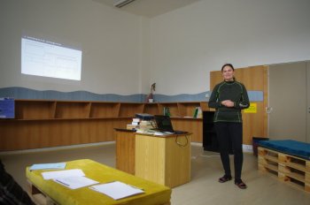 Diskusia projektu Vidiecka mládež v regióne na Technickej univerzite vo Zvolene Diskusia projektu Vidiecka mládež v regióne na Technickej univerzite vo Zvolene