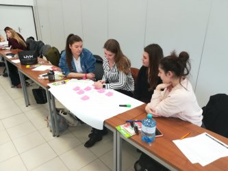 Workshop projektu Vidiecka mládež v regióne na Univerzite Konštantína Filozofa v Nitre Workshop projektu Vidiecka mládež v regióne na Univerzite Konštantína Filozofa v Nitre