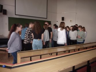 Diskusia projektu Vidiecka mládež v regióne na Prešovskej univerzite (Fakulta prírodných a humanitných vied) v Prešove