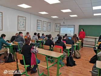 Workshop projektu Vidiecka mládež v regióne na Strednej odbornej škole poľnohospodárstva a služieb na vidieku v Leviciach Workshop projektu Vidiecka mládež v regióne na Strednej odbornej škole poľnohospodárstva a služieb na vidieku v Leviciach