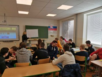 Workshop projektu Vidiecka mládež v regióne na Strednej odbornej škole poľnohospodárstva a služieb na vidieku v Leviciach Workshop projektu Vidiecka mládež v regióne na Strednej odbornej škole poľnohospodárstva a služieb na vidieku v Leviciach