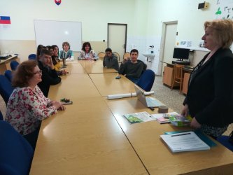 Diskusia projektu Vidiecka mládež v regióne na Strednej odbornej škole v Želovciach Diskusia projektu Vidiecka mládež v regióne na Strednej odbornej škole v Želovciach