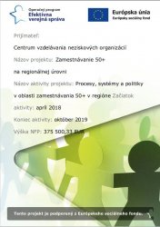 Zamestnávanie 50+ na regionálnej úrovni