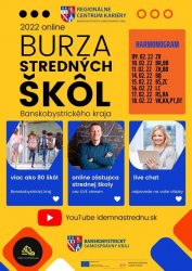  Banskobystrický samosprávny kraj pripravil vôbec prvú burzu stredných škôl, bude v online priestore