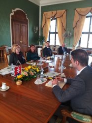 Stretnutie s pánom Norbertom Kurillom, poradcom pre životné prostredie, energetiku, zmenu klímy a podnikateľské prostredie prezidentky SR Zuzany Čaputovej.