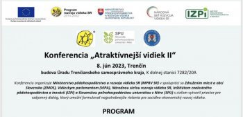 Konala sa konferencia Atraktívnejší vidiek II.