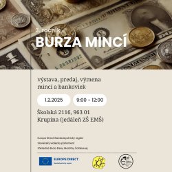     3. ročník BURZY MINCÍ