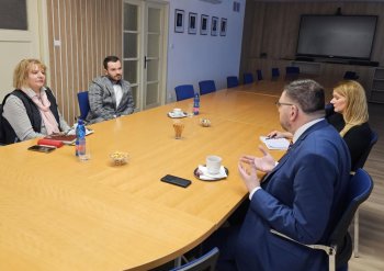 Pracovné stretnutie  s predsedom  ZMOS Jozef Božíkom  a odbornou expertkou Kancelárie ZMOS Slávkou Lenčéšovou.