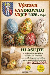Hlasovanie Vandrovalo vajce 2026